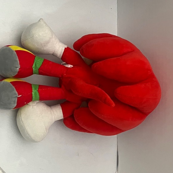 Knuckles the Echidna Plush Sega Sonic the Hedgehog Toy Stuffed Animal Red - Picture 2 of 4